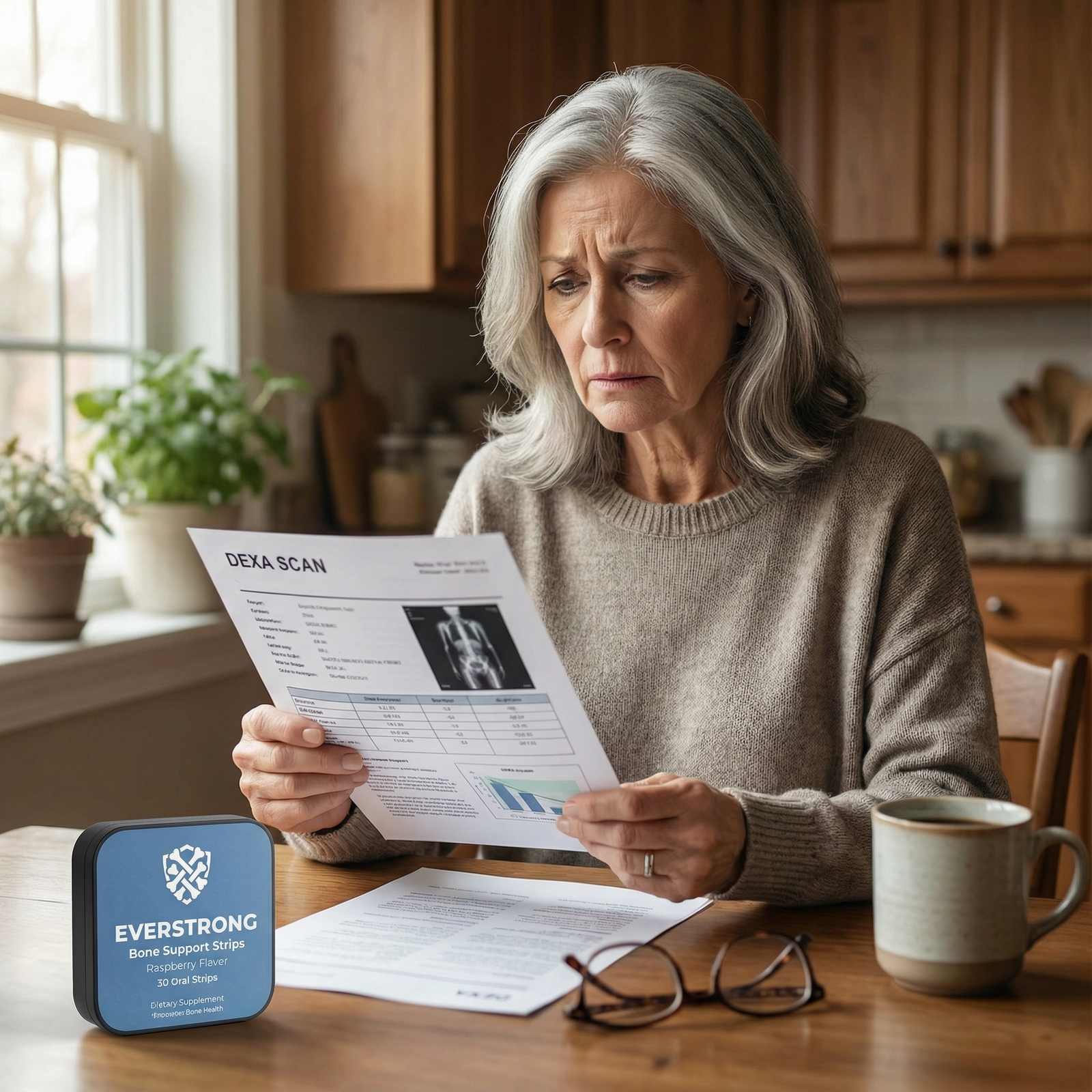 You won't feel bone loss happening